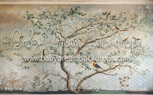 Grunge Art Wall (No Window) (WM)