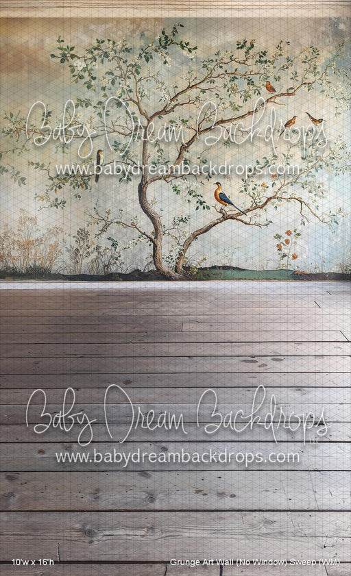 Grunge Art Wall (No Window) Sweep (WM)