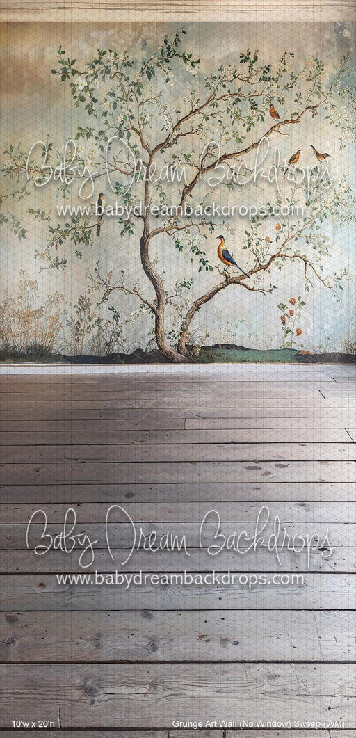 Grunge Art Wall (No Window) Sweep (WM)