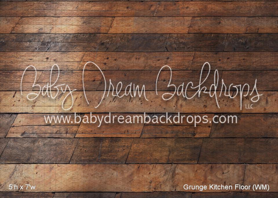 Grunge Kitchen Fabric Floor (WM)