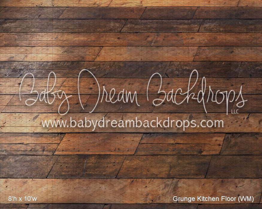 Grunge Kitchen Fabric Floor (WM)