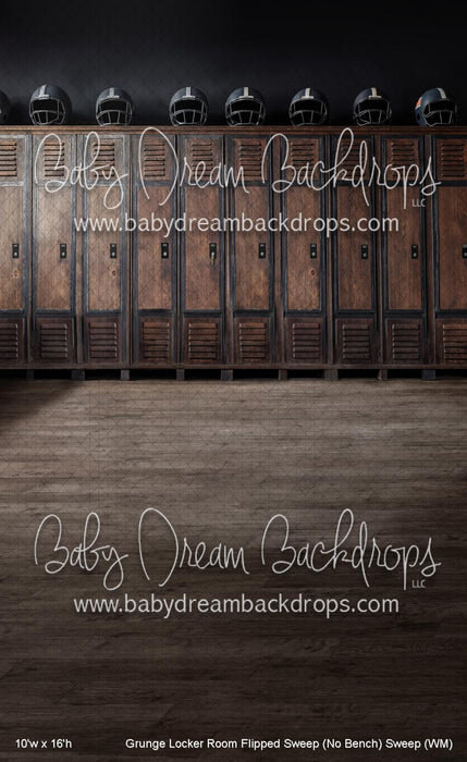 Grunge Locker Room Flipped Sweep (No Bench) Sweep (WM)