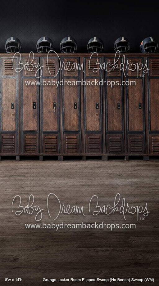 Grunge Locker Room Flipped Sweep (No Bench) Sweep (WM)