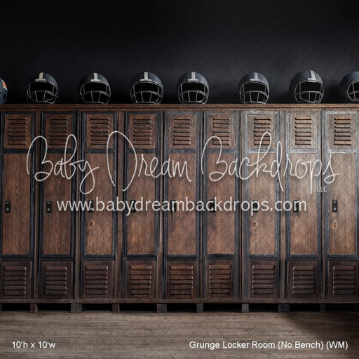 Grunge Locker Room (No Bench) (WM)