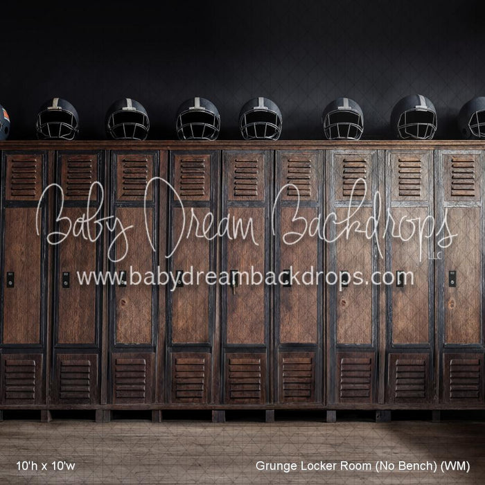 Grunge Locker Room (No Bench) (WM)