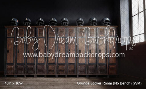 Grunge Locker Room (No Bench) (WM)