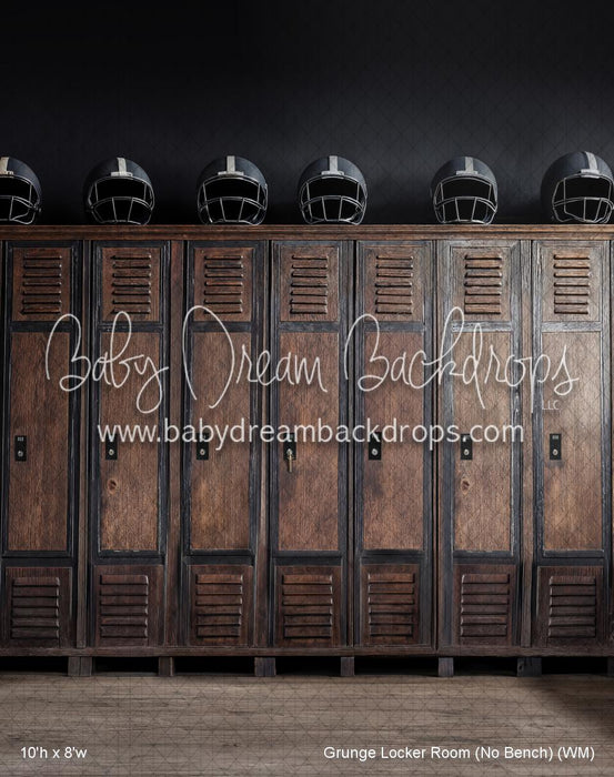 Grunge Locker Room (No Bench) (WM)