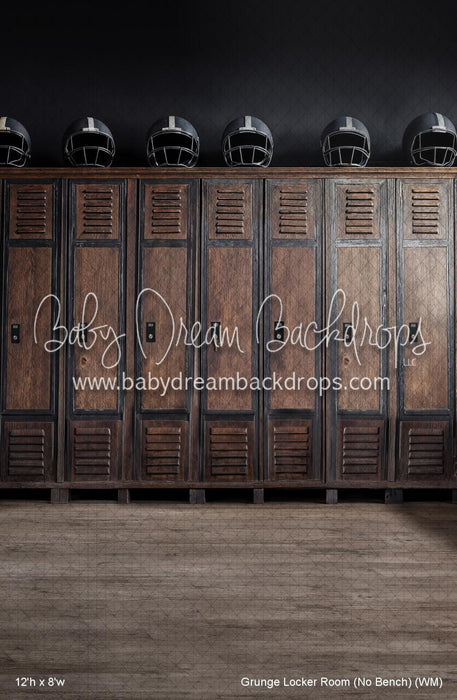 Grunge Locker Room (No Bench) (WM)
