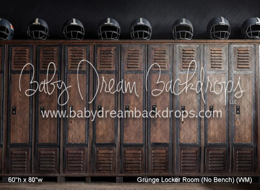 Grunge Locker Room (No Bench) (WM)