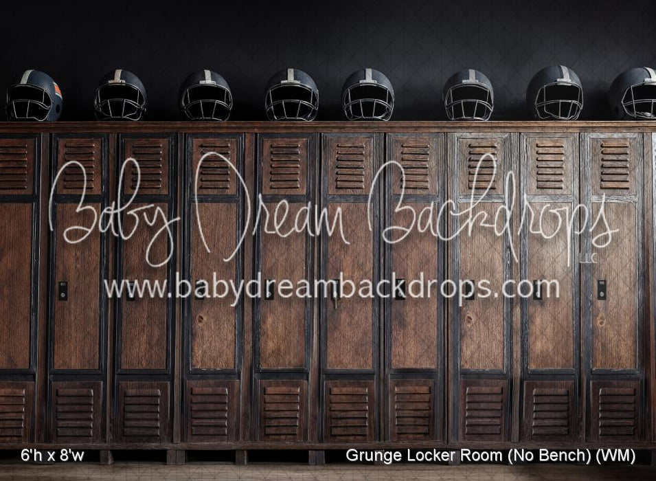 Grunge Locker Room (No Bench) (WM)