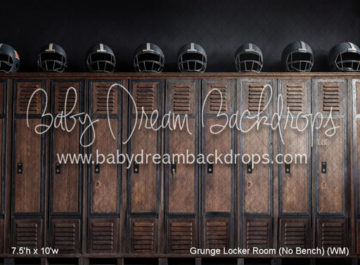 Grunge Locker Room (No Bench) (WM)