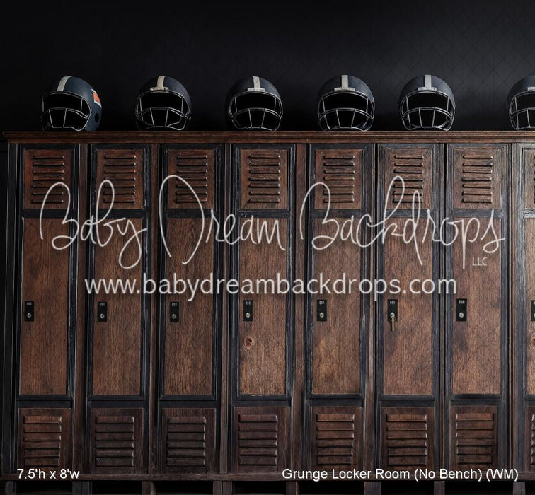 Grunge Locker Room (No Bench) (WM)