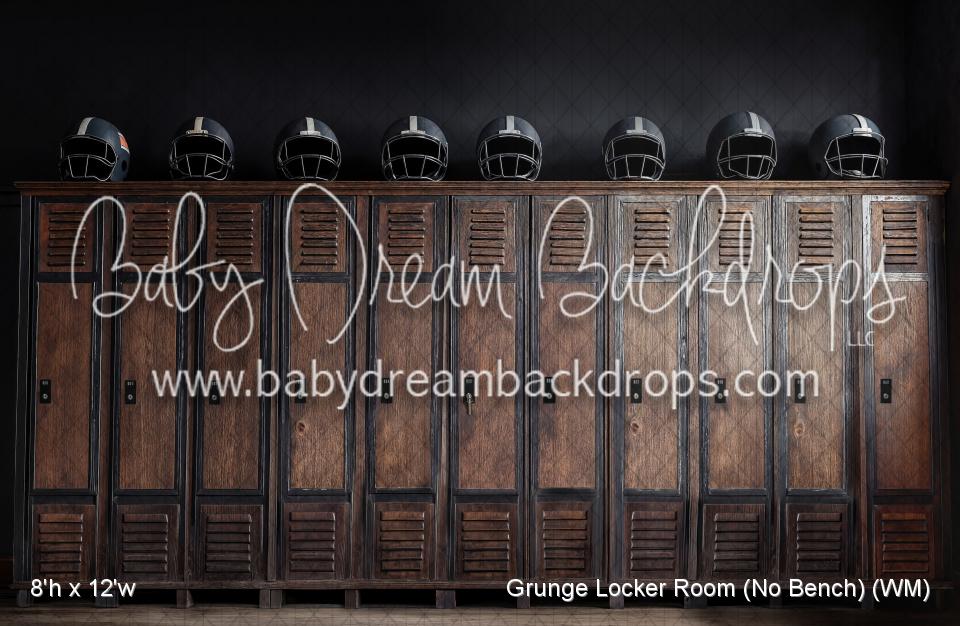 Grunge Locker Room (No Bench) (WM)