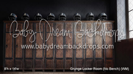 Grunge Locker Room (No Bench) (WM)
