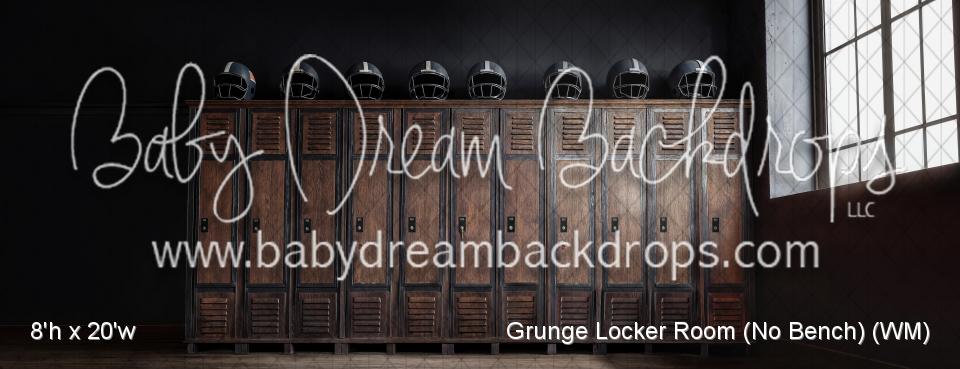 Grunge Locker Room (No Bench) (WM)