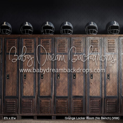 Grunge Locker Room (No Bench) (WM)