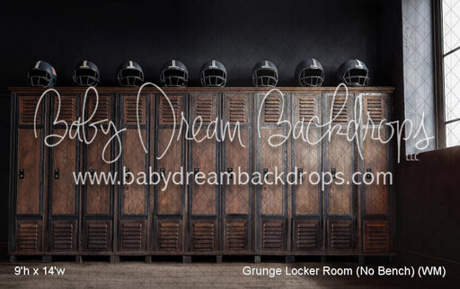 Grunge Locker Room (No Bench) (WM)