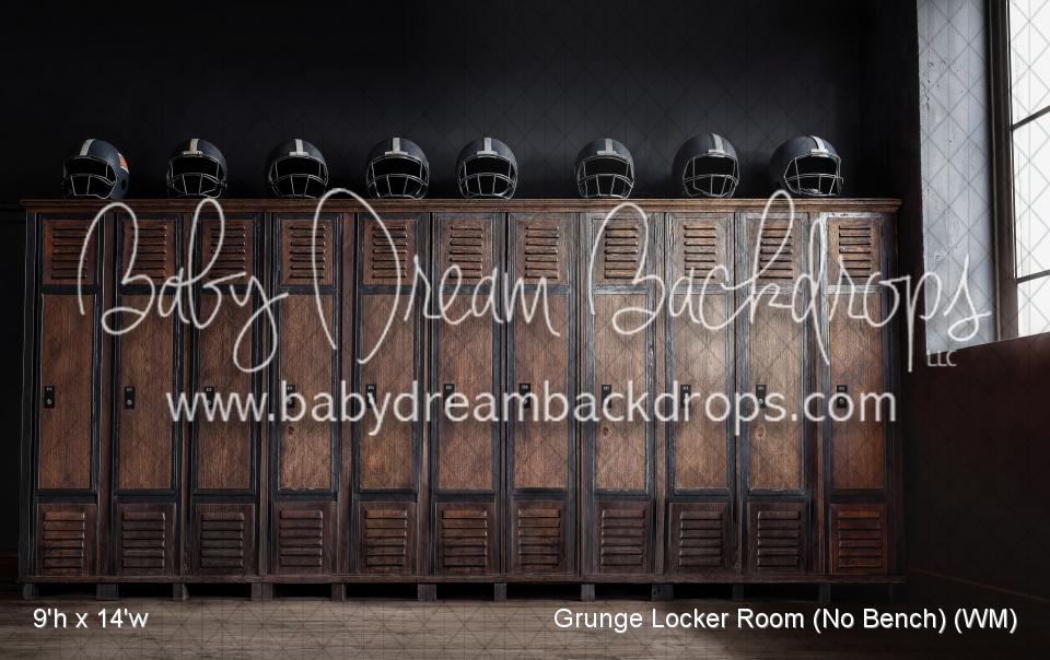 Grunge Locker Room (No Bench) (WM)
