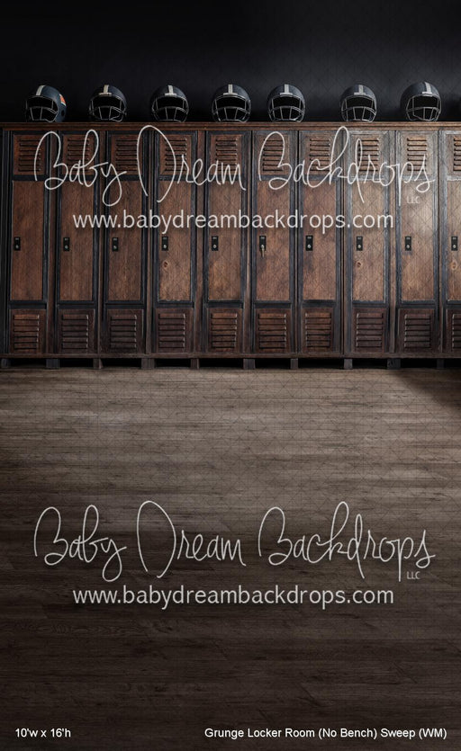 Grunge Locker Room (No Bench) Sweep (WM)