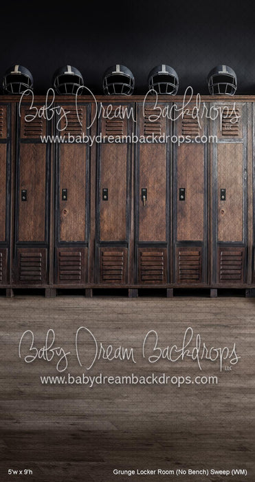 Grunge Locker Room (No Bench) Sweep (WM)