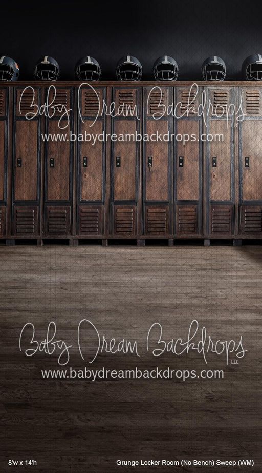 Grunge Locker Room (No Bench) Sweep (WM)