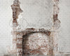 Grunge White Arch Brick (VR)