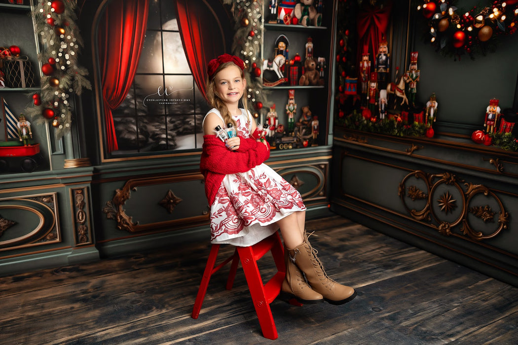 Fancy Claus Workshop Shelves (JA)