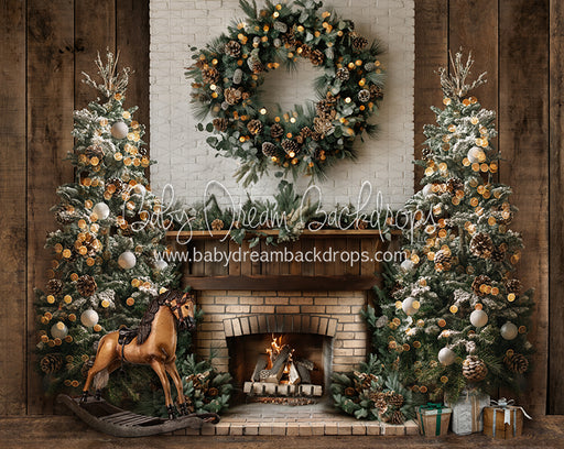 HO HO Home Fireplace (JA)