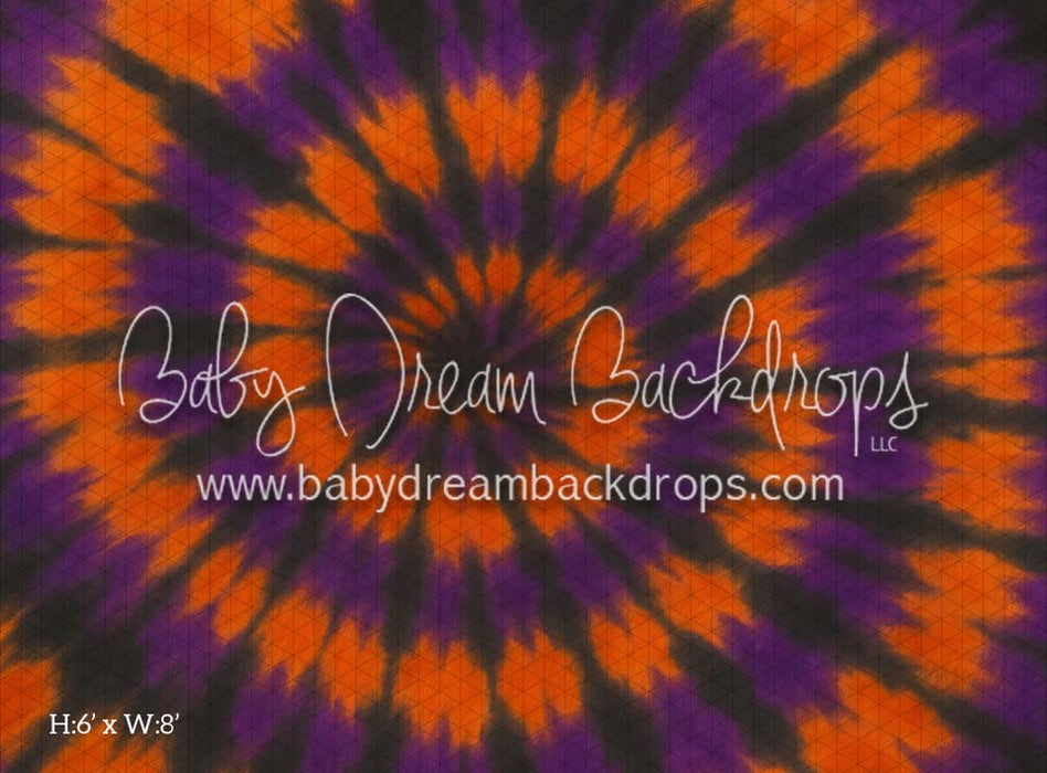 Halloween Tie Dye Texture (CM)