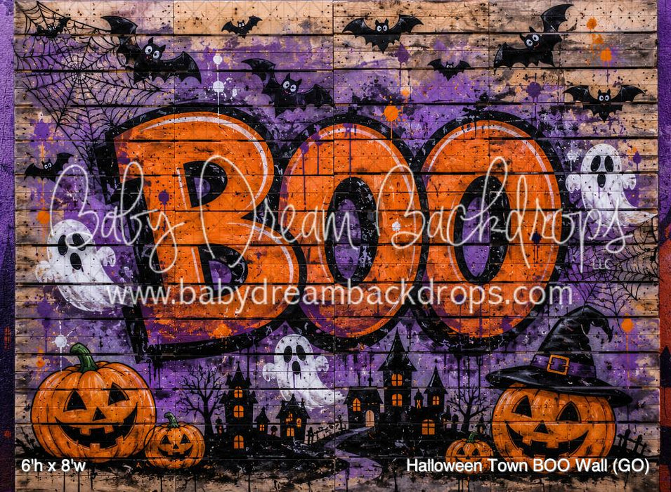 Halloween Town BOO Wall (GO)