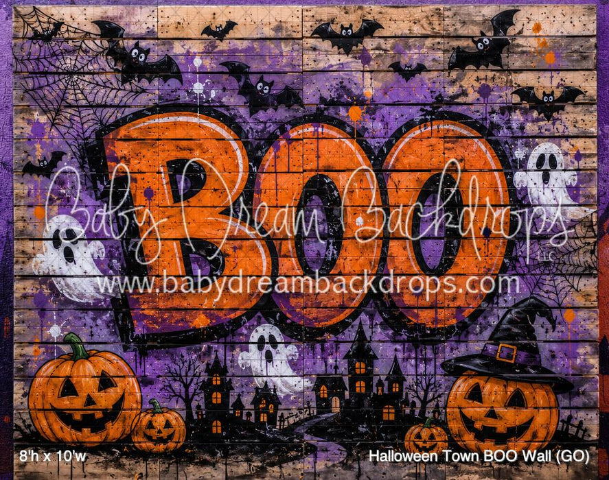 Halloween Town BOO Wall (GO)