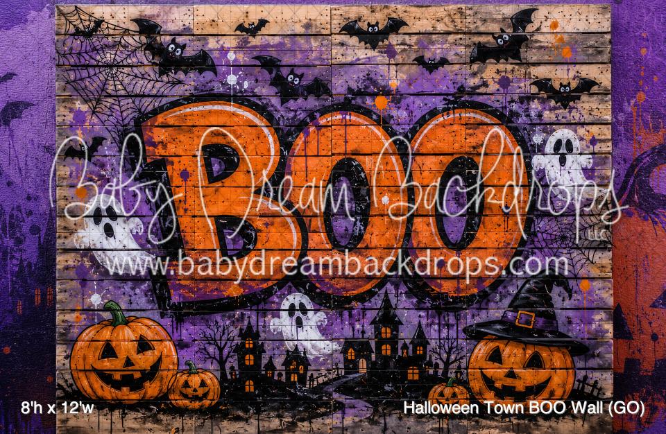 Halloween Town BOO Wall (GO)