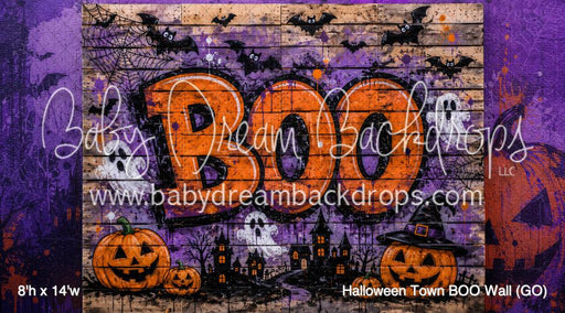 Halloween Town BOO Wall (GO)
