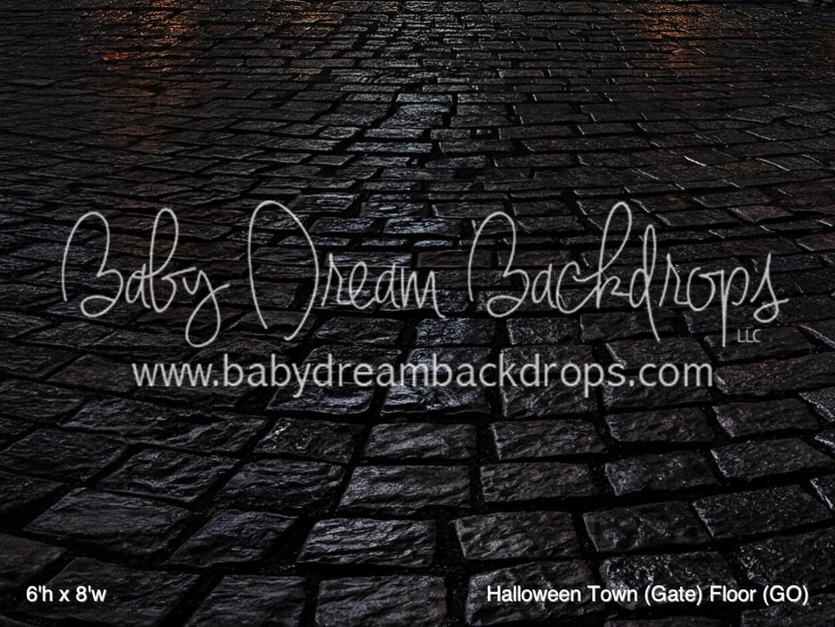 Halloween Town (Gate) Fabric Floor (GO)