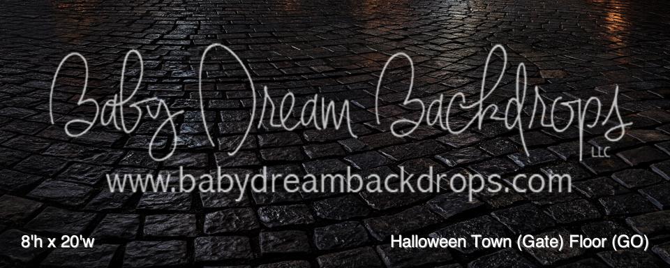 Halloween Town (Gate) Fabric Floor (GO)