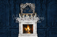 Hannukkah Home Fireplace (JA)