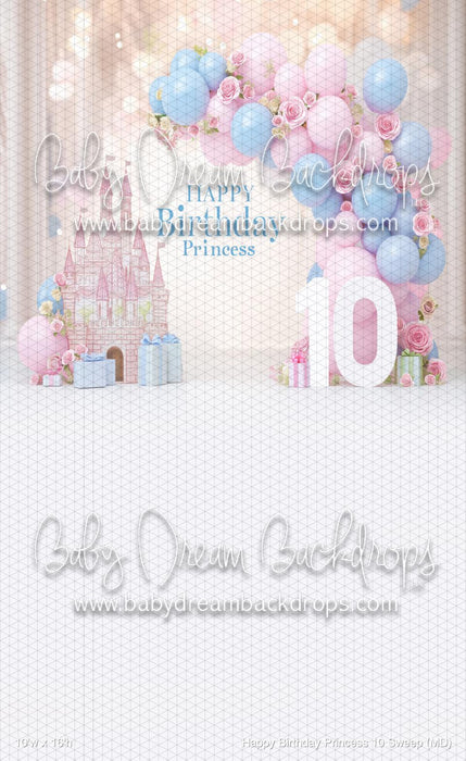 Happy Birthday Princess 10 Sweep (MD)