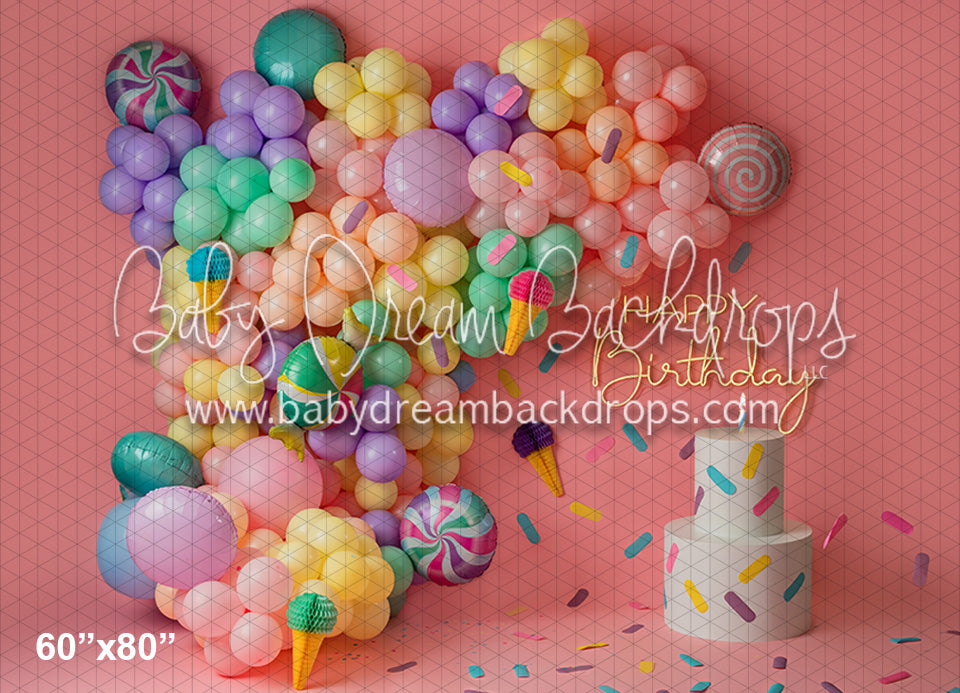 Happy Birthday Candies (WH)