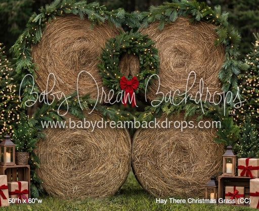 Hay There Christmas Grass (CC)