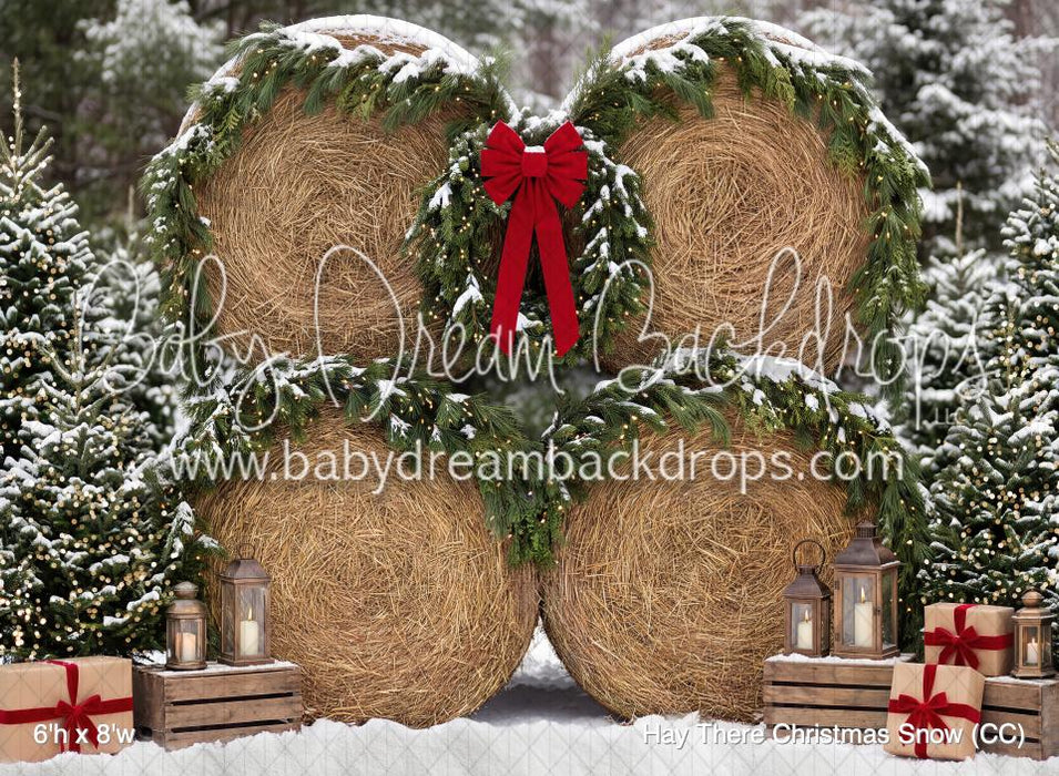 Hay There Christmas Snow (CC)