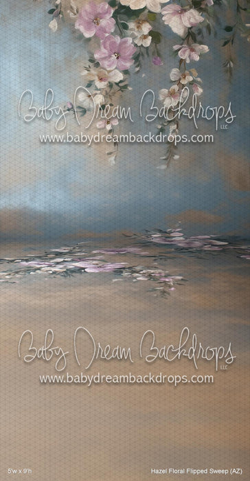 Hazel Floral Flipped Sweep (AZ)