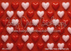 Heart Pop Party Wall Red (JA)