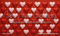 Heart Pop Party Wall Red (JA)