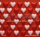 Heart Pop Party Wall Red (JA)