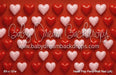 Heart Pop Party Wall Red (JA)