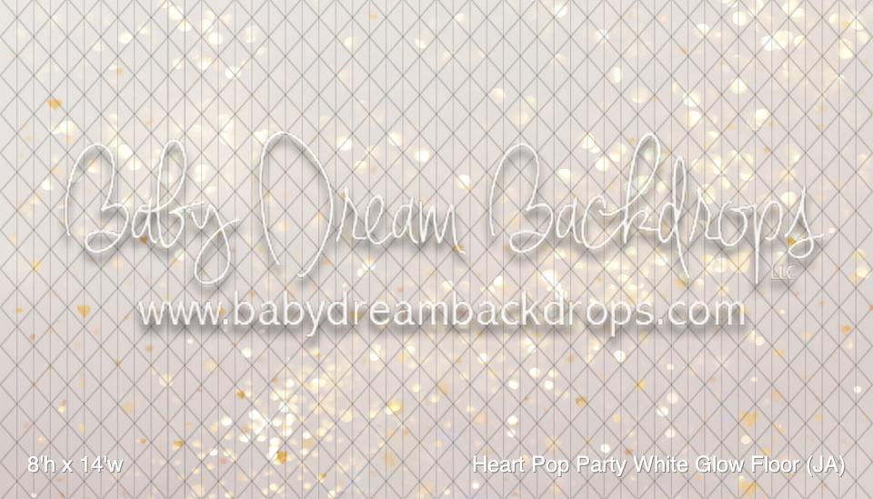 Heart Pop Party White Glow Floor (JA)