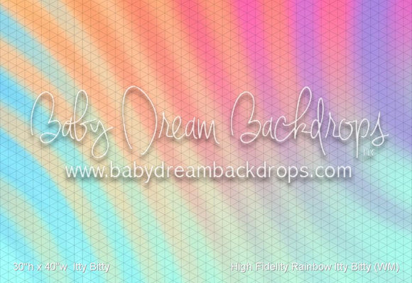 High Fidelity Rainbow Itty Bitty (WM)
