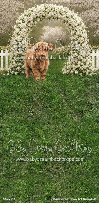 Highland Farm Bloom Arch Sweep (JA)