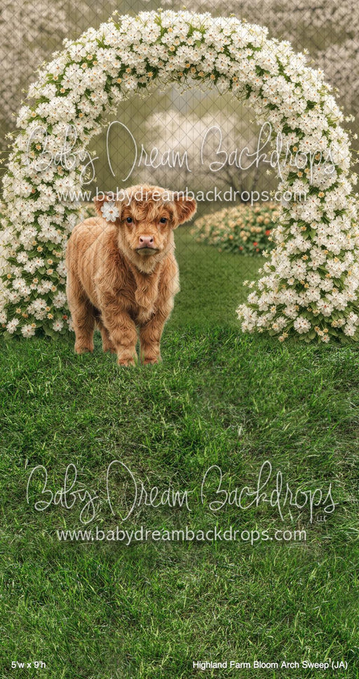 Highland Farm Bloom Arch Sweep (JA)