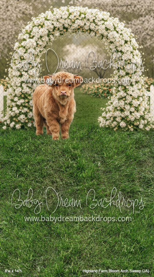 Highland Farm Bloom Arch Sweep (JA)